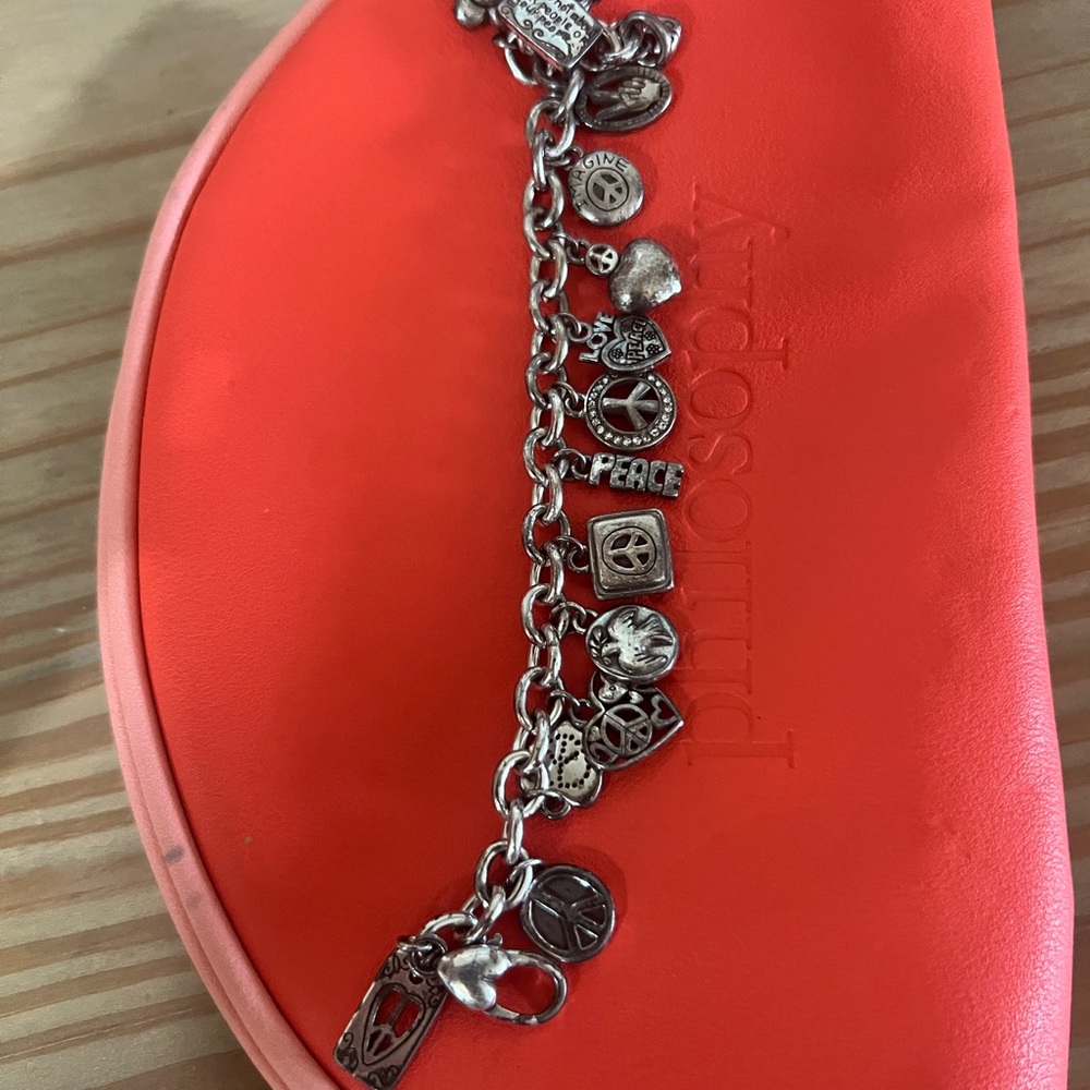 Silver Charm Bracelet